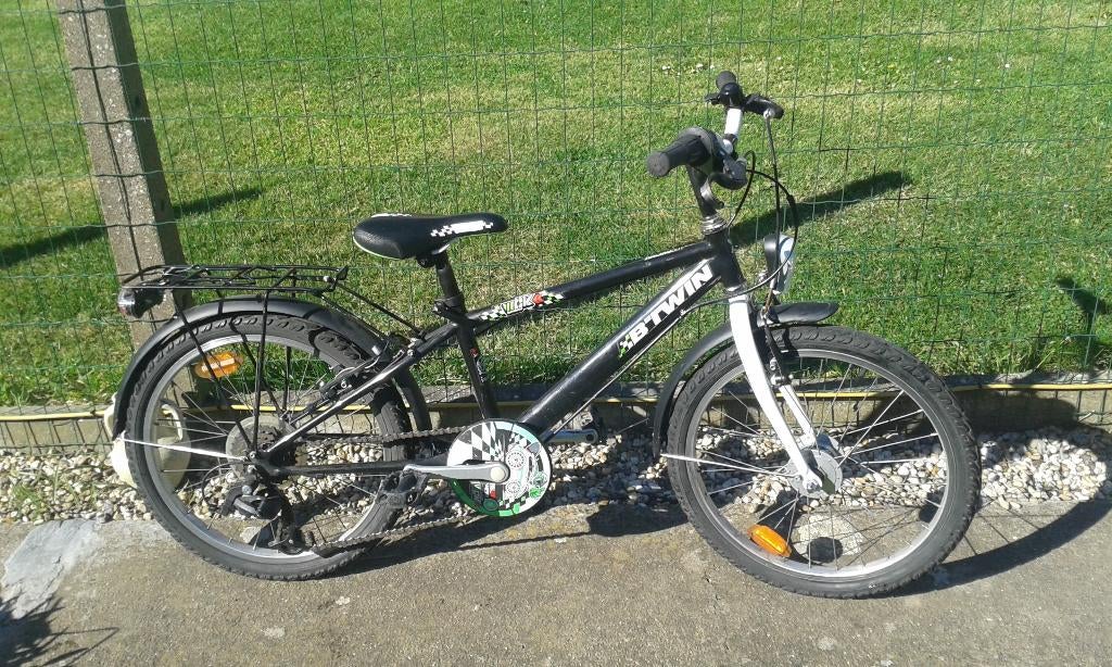 jongensfiets 20 inch, Ophalen, B-twin, Versnellingen, Zo goed als nieuw