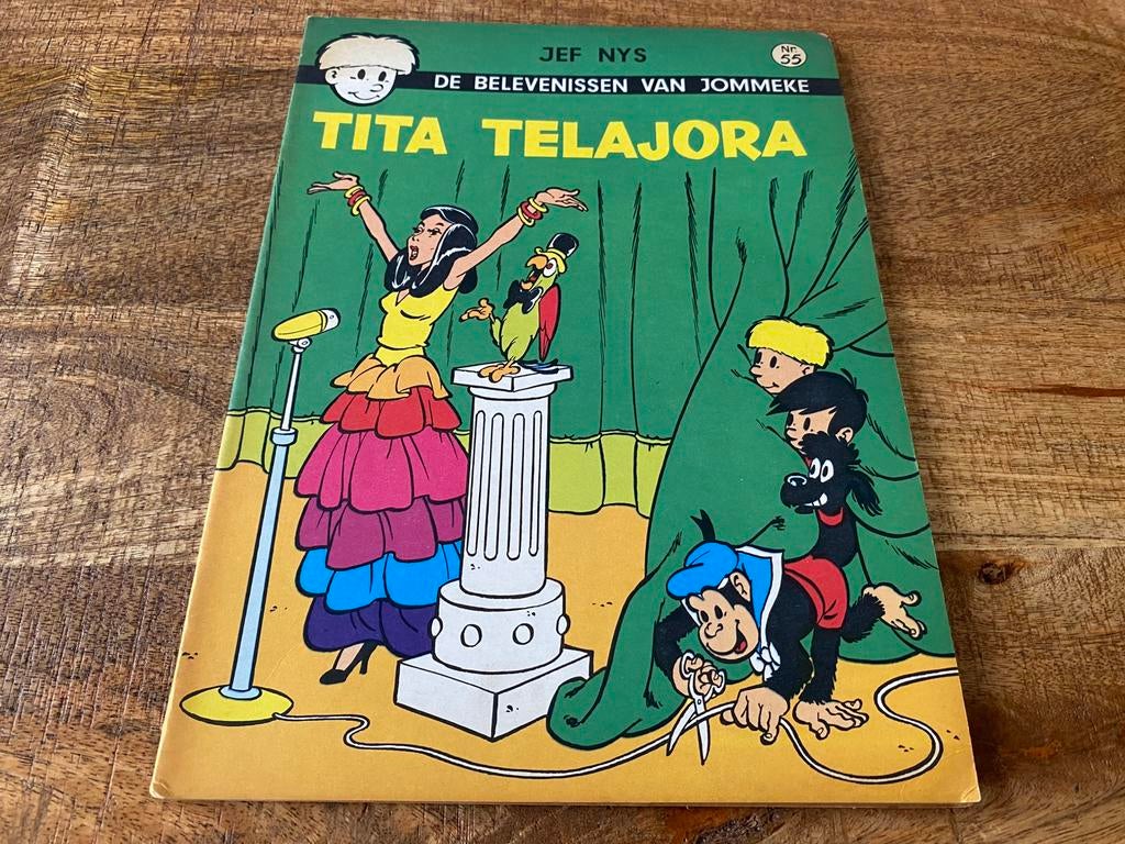 🔵 JOMMEKE :Tita Telajora, Livres, BD, Utilisé, Une BD, Enlèvement ou Envoi