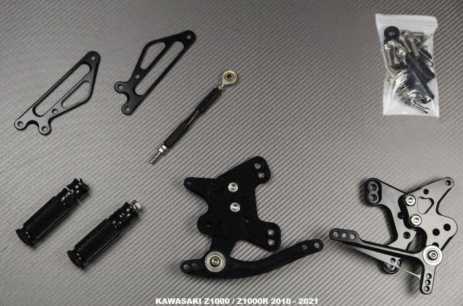 Platine Commandes Reculées KAWASAKI Z1000 / Z1000R 2010 2021, Enlèvement ou Envoi, Neuf