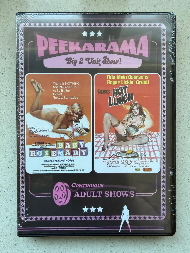 Baby Rosemary / Hot Lunch. Peekarama. Vinegar syndrome, À partir de 16 ans, Enlèvement ou Envoi, Neuf, dans son emballage