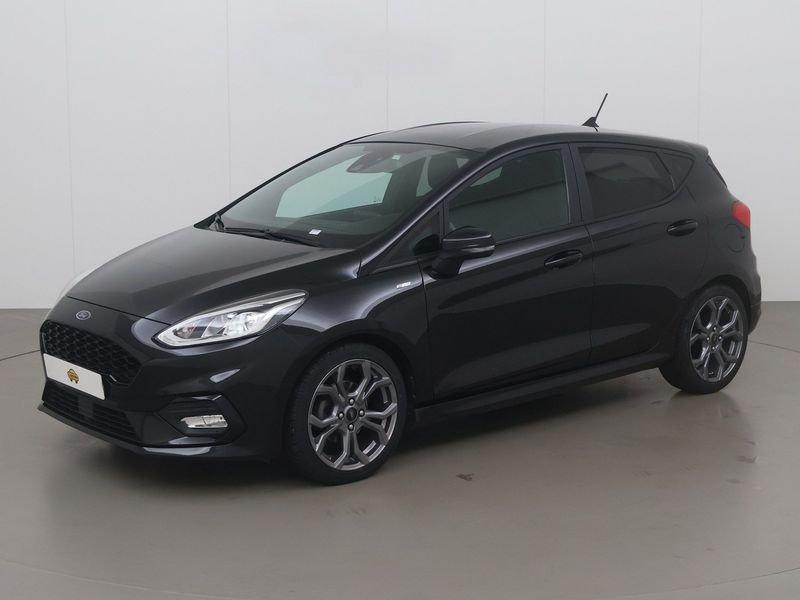 Ford Fiesta ecoboost st-line 125 AT, Autos, Achat, Noir, 5 portes, Automatique