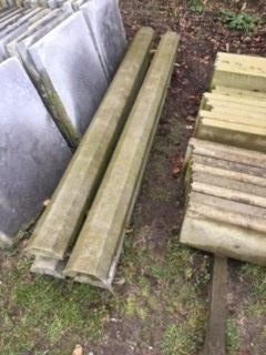 betonnenkappen voor bovenop betonnen schutting te plaatsen 6, Tuin en Terras, Schuttingen, Ophalen