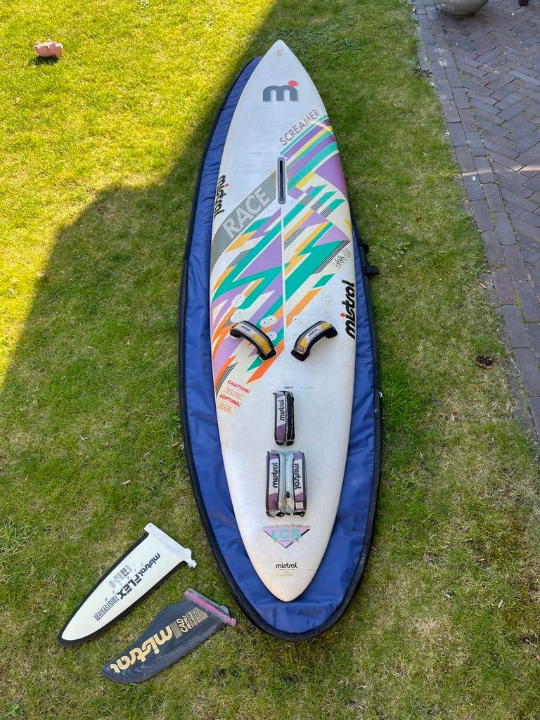 Mistral Screamer Race LCS incl. Boardbag, Ophalen, 250 tot 300 cm, Plank, Gebruikt