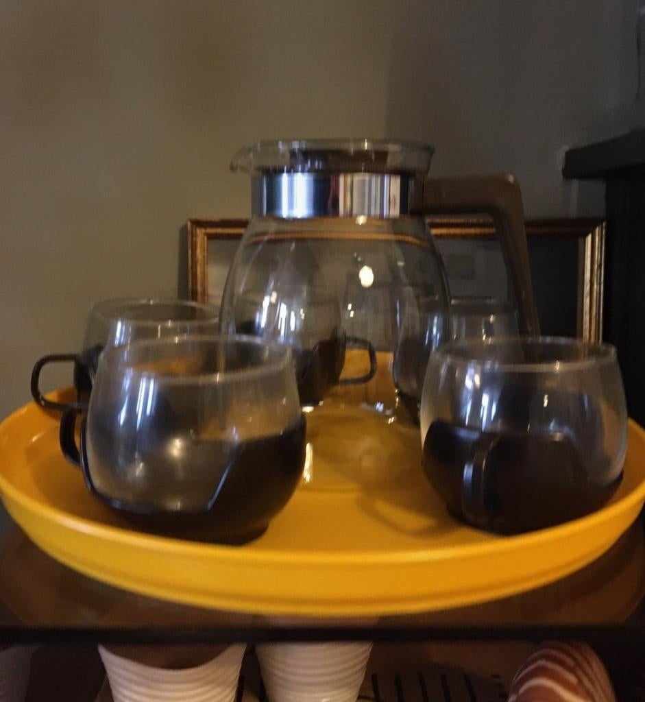 Vintage Melitta set. Top staat! Koopje!, Enlèvement ou Envoi