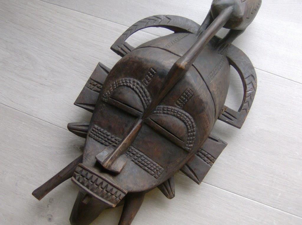 SENUFO - Afrikaans Vogelmasker, Ophalen of Verzenden