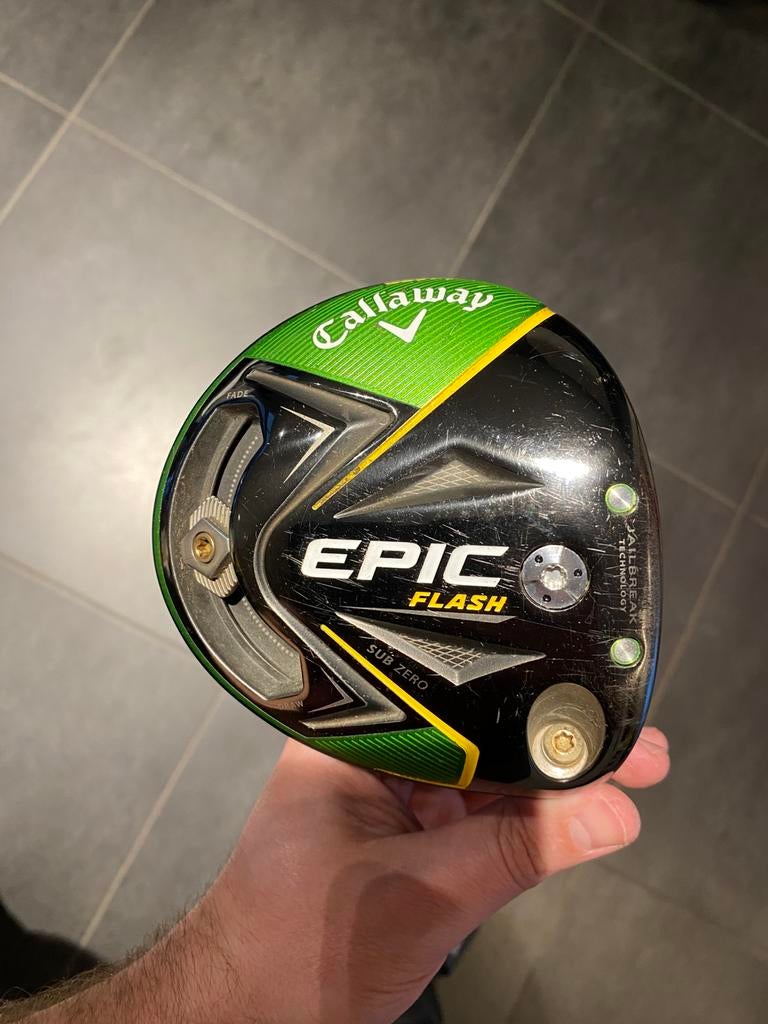 Driver Callaway Epic Flash 10.5 Regular flex, Ophalen, Gebruikt, Callaway