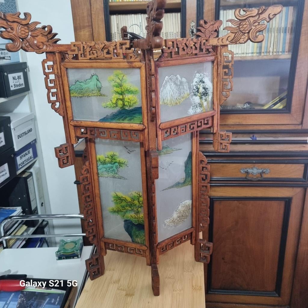 Lanterne chinoise vers 1930, Antiquités & Art, Curiosités & Brocante, Enlèvement ou Envoi