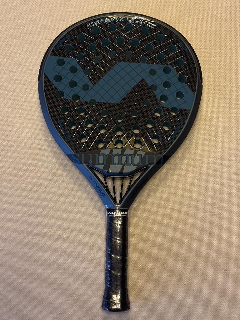 padel racket - Varlion LW Summum Carbon Black, Ophalen of Verzenden, Nieuw, Padelracket