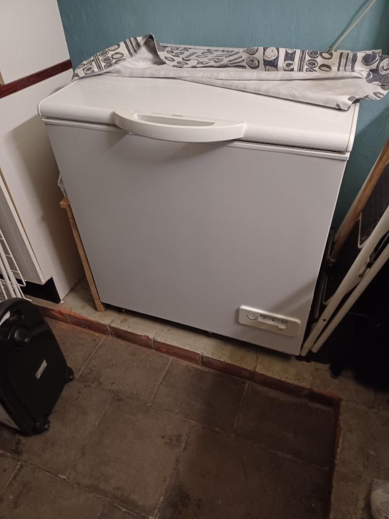 2 diepvriezers koffermodel: Zanussi en Siemens, Electroménager, Congélateurs, Congélateur, 85 à 120 cm, Enlèvement, Utilisé