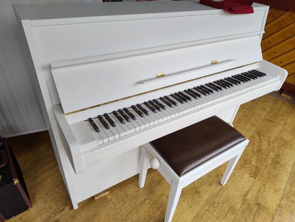 Yamaha piano wit, Muziek en Instrumenten, Piano's, Verzenden, Gebruikt, Wit, Piano