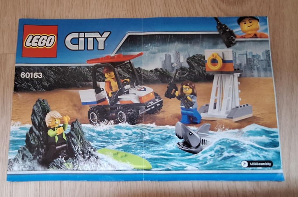 LEGO CITY - Garde-côtes (60163), Ophalen of Verzenden, Zo goed als nieuw, Complete set, Lego