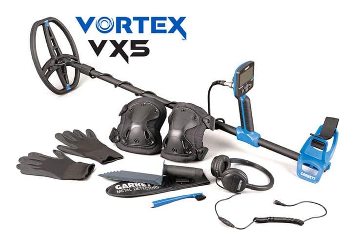 Garrett Vortex VX5 metaaldetector aanbieding met accessoires, Hobby en Vrije tijd, Metaaldetectors, Garrett, Tolhusleane 1, 8401GA Gorredijk