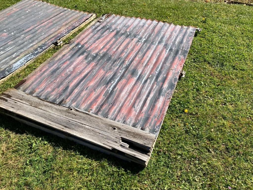 Golfplaten ter decoratie, Ophalen, Gebruikt