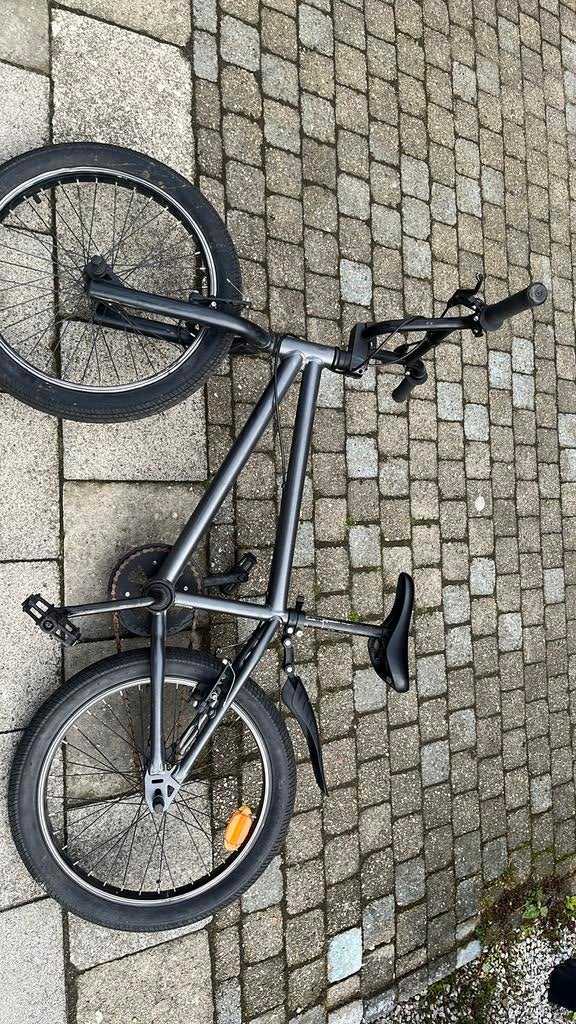 BMX VOOR KINDEREN WIPE 500 20" 9-14 JAAR zwart, Fietsen en Brommers, Ophalen, Gebruikt