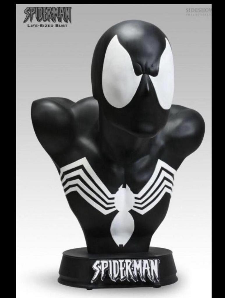 Spider-Man Symbiont beeld borstbeeld 1/1 Sideshow, Verzamelen, Ophalen of Verzenden, Zo goed als nieuw, Overige typen