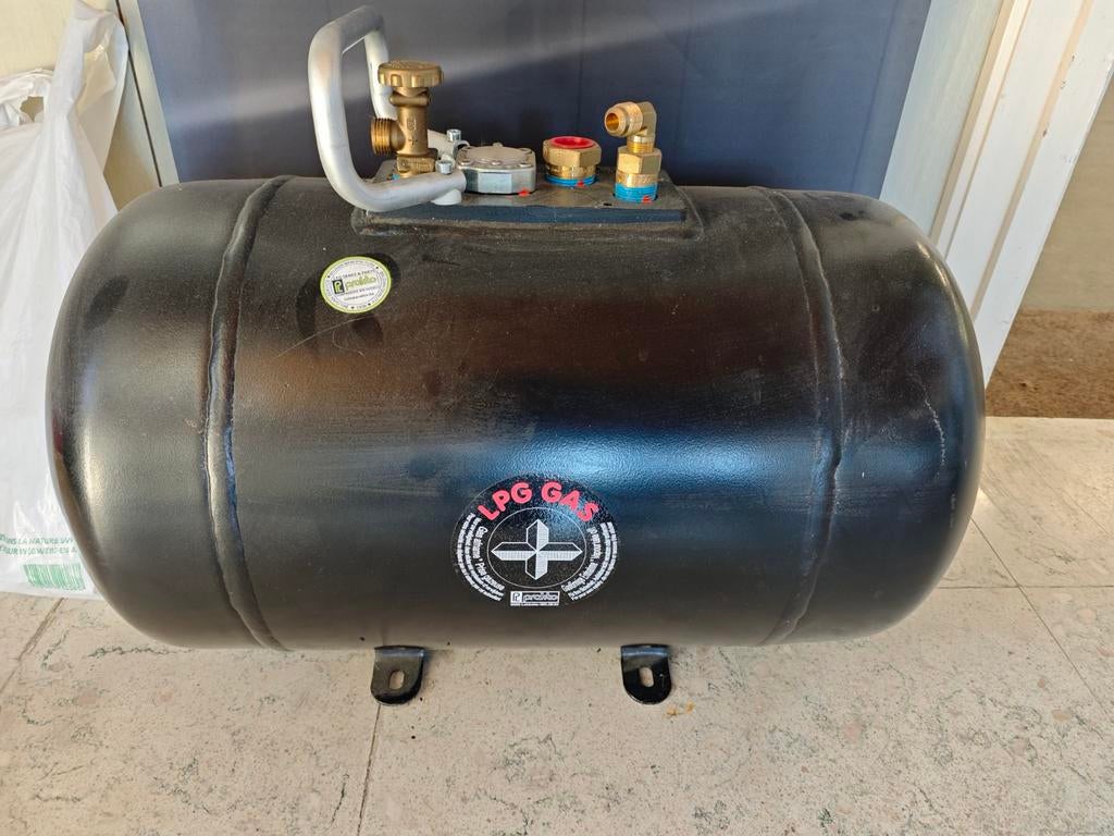 Prototype de réservoir de GPL, Enlèvement