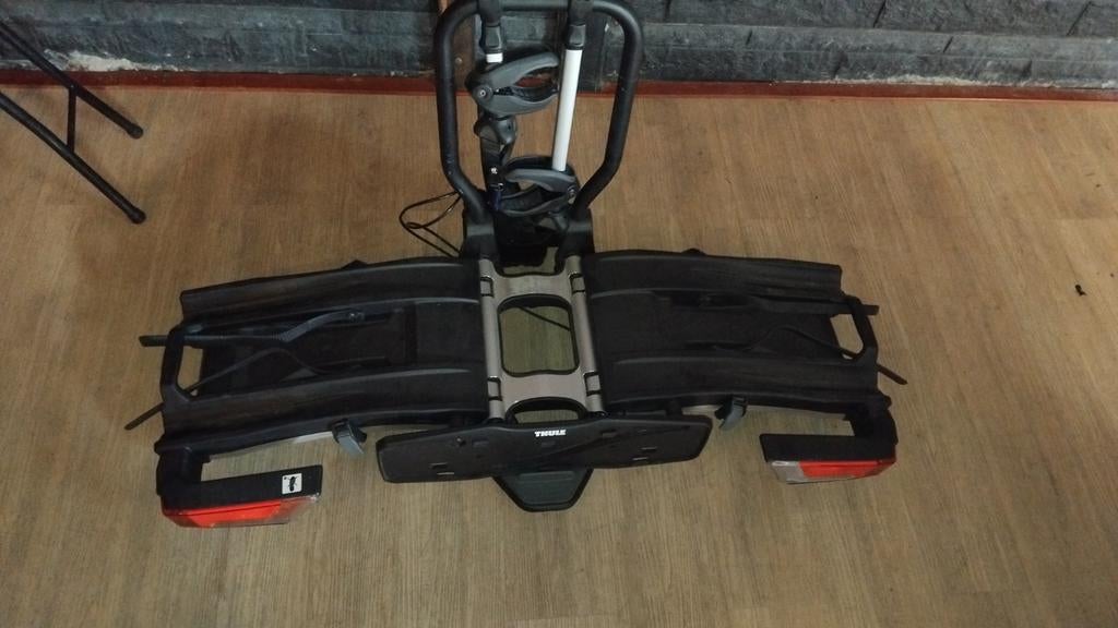 Thule easyfold 933, Auto diversen, Fietsendragers, Ophalen, Elektrische fiets, Zo goed als nieuw, 2 fietsen