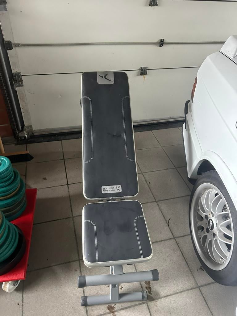 Fitnessbank domyos, Sport en Fitness, Ophalen, Zo goed als nieuw, Fitnessbank