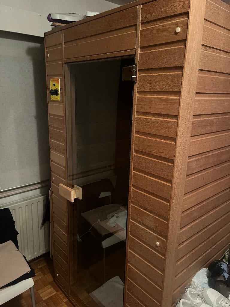 Alpha heat -  infraroodcabine, Ophalen, Zo goed als nieuw, Infrarood, Complete sauna