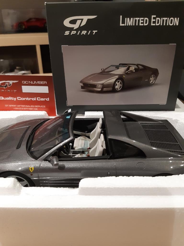 Ferrari 348 gts 1/18e gtspirit nieuw, Hobby en Vrije tijd, Modelauto's | 1:18, Ophalen of Verzenden, Anson