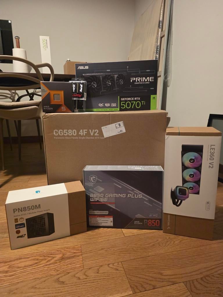 PC complet scellé - 5070ti 7500x3d ddr5, Enlèvement ou Envoi, DDR5