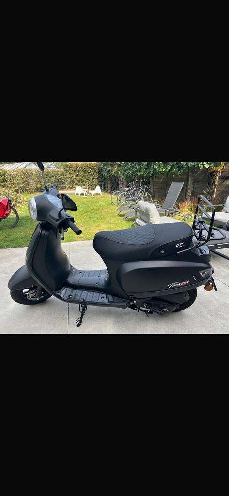 Gts toscana dynamic - mat zwart - B klasse, Comme neuf, Classe B (45 km/h), Enlèvement, 50 cm³