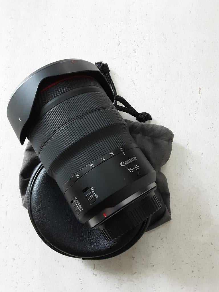 Objectif Canon RF 15-35 mm F/2,8L IS USM, Enlèvement ou Envoi, Comme neuf, Objectif grand angle, Zoom