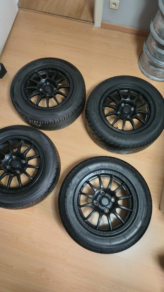 Velgen Team Dynamics Motorsport Pro, Auto-onderdelen, Banden en Velgen, Banden en Velgen, Zomerbanden, 14 inch, 205 mm, Personenwagen