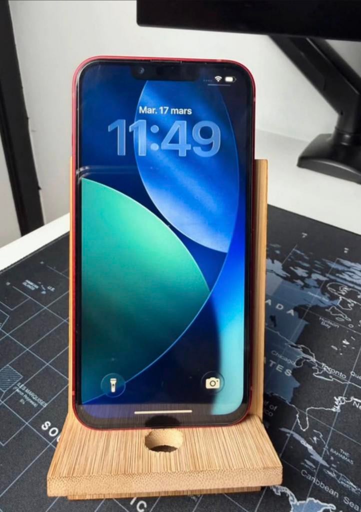 iPhone 13 128 Go Rouge, Enlèvement, Comme neuf, Rouge