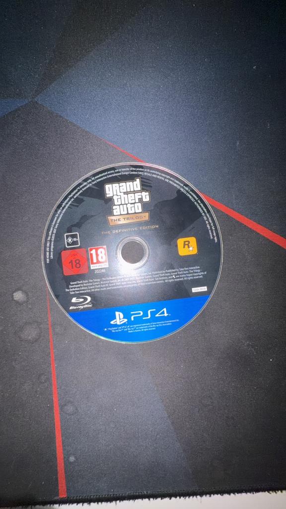 4 games PS4/PS5 GTA Rayman Tiny Tina Kao, Games en Spelcomputers, Spelcomputers | Sony PlayStation 4, Ophalen, Gebruikt, Original