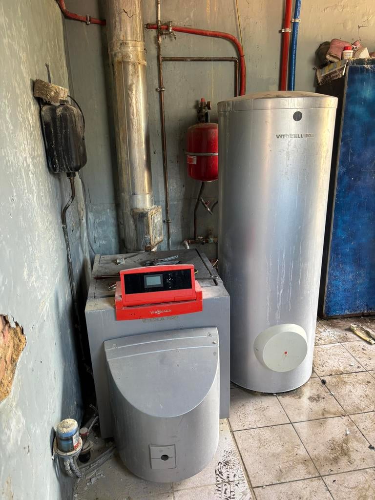 Viessmann vitola 200 complete set, Ophalen, Zo goed als nieuw, Boiler