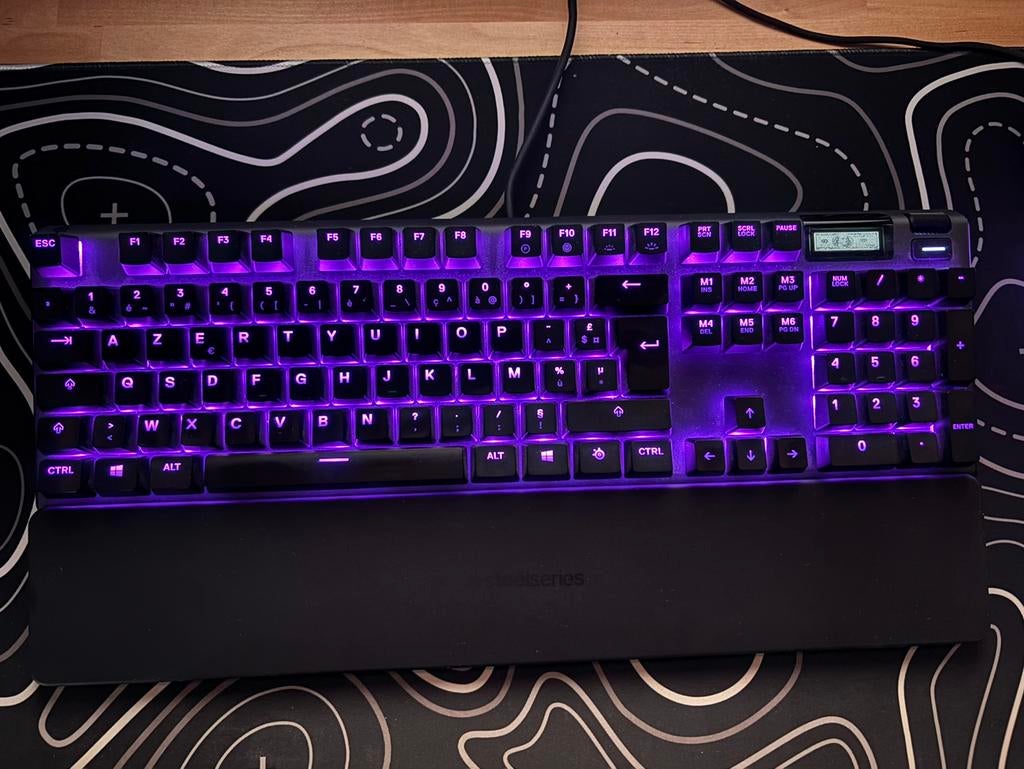 Steelseries Apex 5, Informatique & Logiciels, Claviers, Azerty, Comme neuf, Filaire, Enlèvement ou Envoi