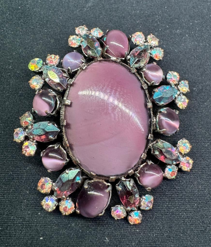 Bijoux de Fantaisie - Broche Vintage Années 1970, Bijoux, Sacs & Beauté, Bijoux anciens, Broche, Autres matériaux, Enlèvement ou Envoi