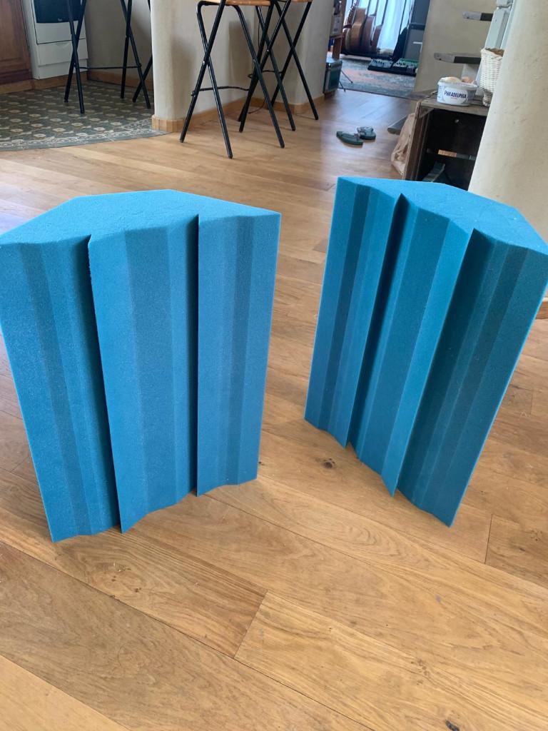 Paire de Bass Traps Thomann, Enlèvement ou Envoi, Utilisé, Audio