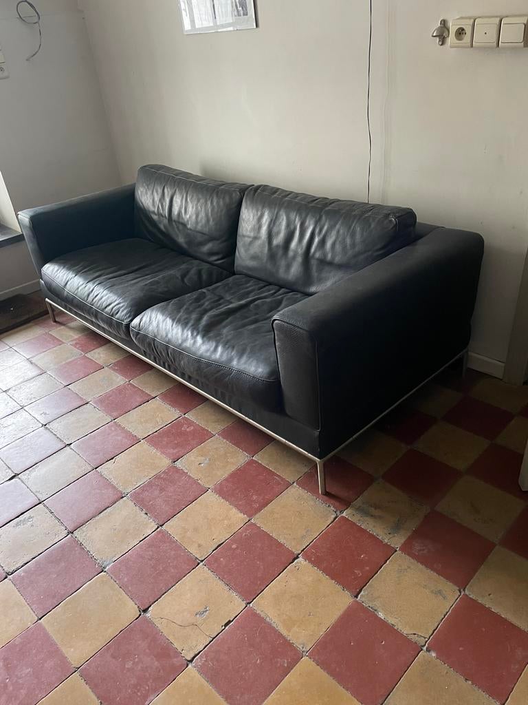 Canape cuir Ikea, Enlèvement, Comme neuf, Cuir