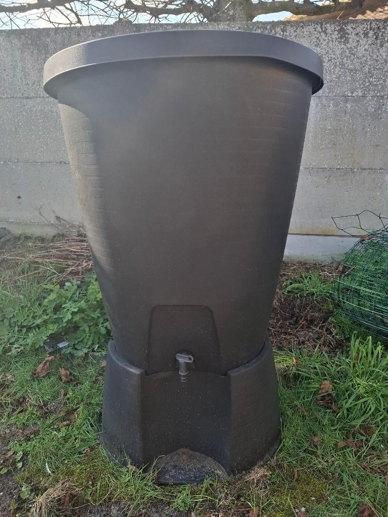 Regenton 210l, Tuin en Terras, Ophalen, Gebruikt, Met kraantje