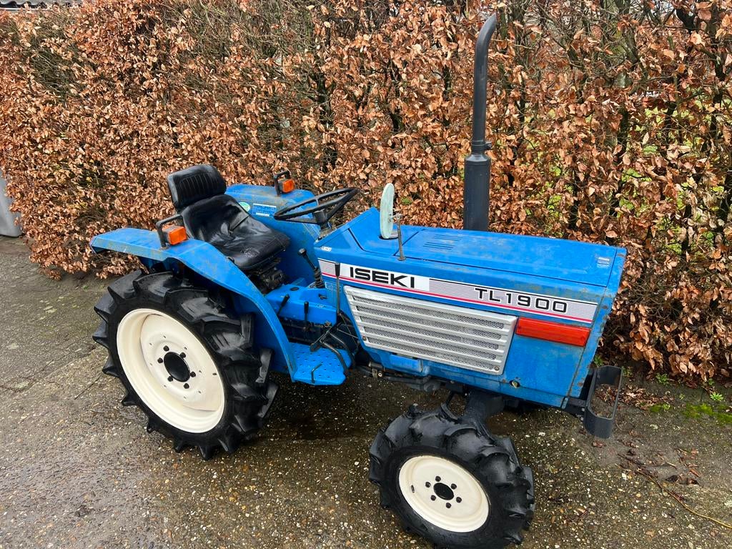 Iseki TL1900 minitractor|4x4|20PK|Frees|Culter|Ploeg|Sleep, Zakelijke goederen, Ophalen