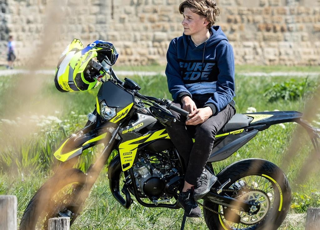Sherco argent SM R 50 | Classe B | Meilleures offres, Vélos & Vélomoteurs, Enlèvement ou Envoi