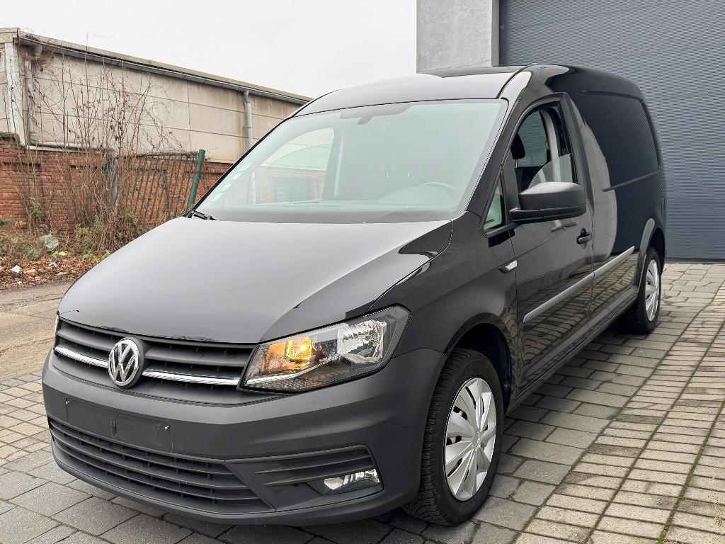 VW CADDY MAXI 1.4 TGI CNG+BENZINE 2020 LICHTE VRACHT 90000KM, Cuir, Euro 6, Entreprise, 2 places