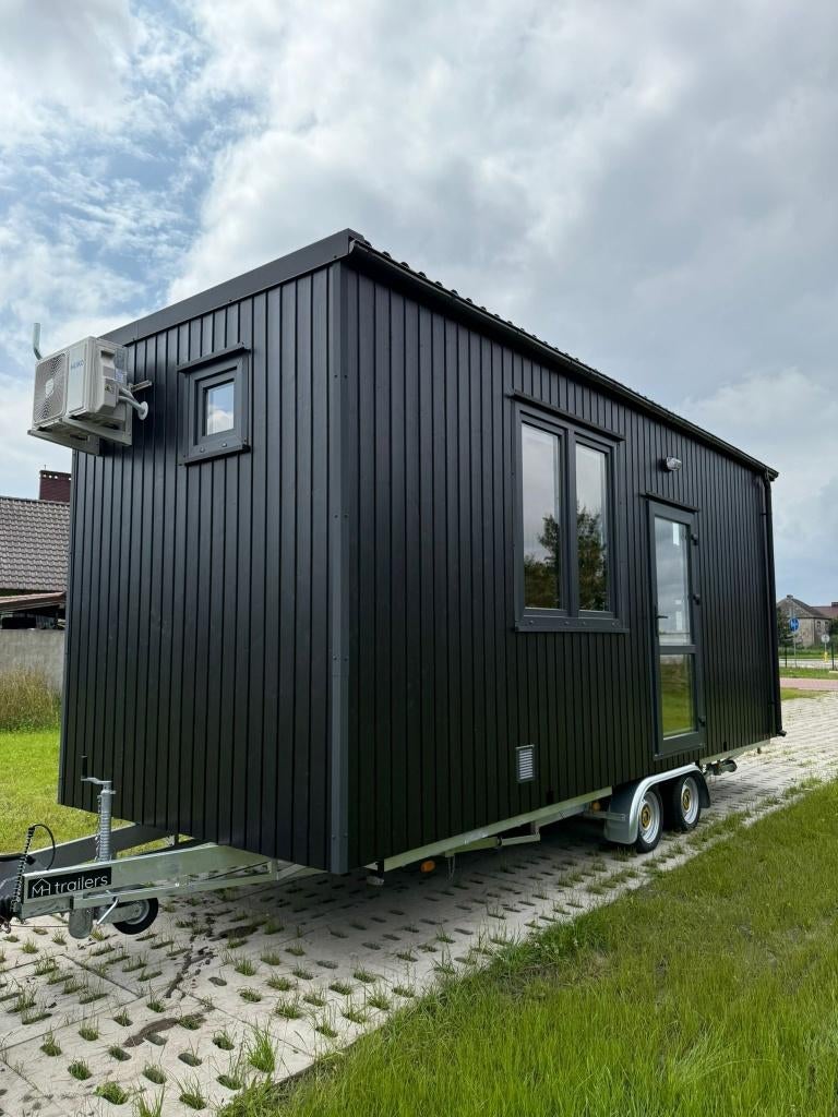 Voorjaarsactie!  Tiny House met airco – direct beschikbaar!, Bedrijf, Ladder, Airconditioning