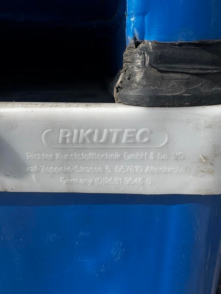 Dubbelwandige IBC’s, Zakelijke goederen, Ophalen