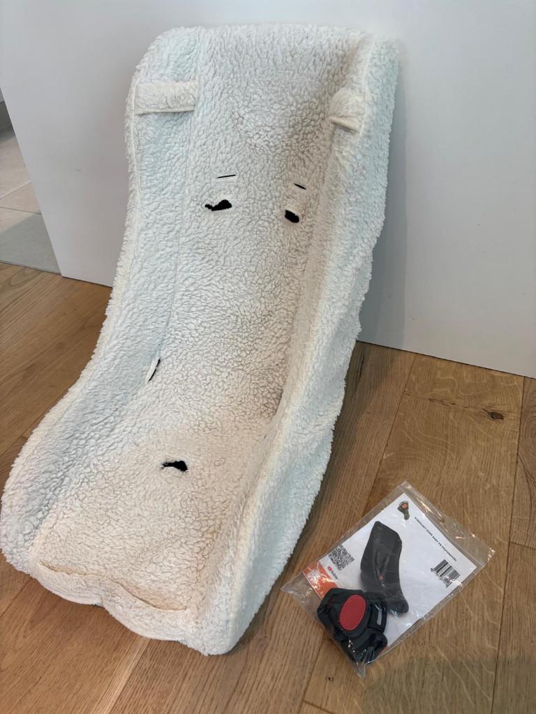 Melia peuterstoel voor bakfiets, Fietsen en Brommers, Ophalen, Zo goed als nieuw