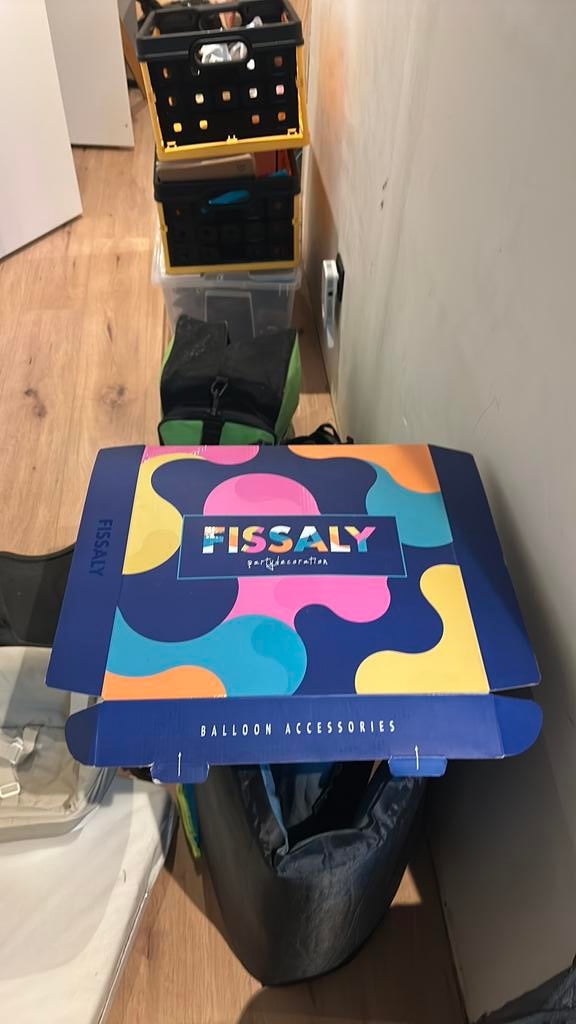 Fissaly ballonnenboog, Hobby en Vrije tijd, Feestartikelen, Ophalen, Gebruikt