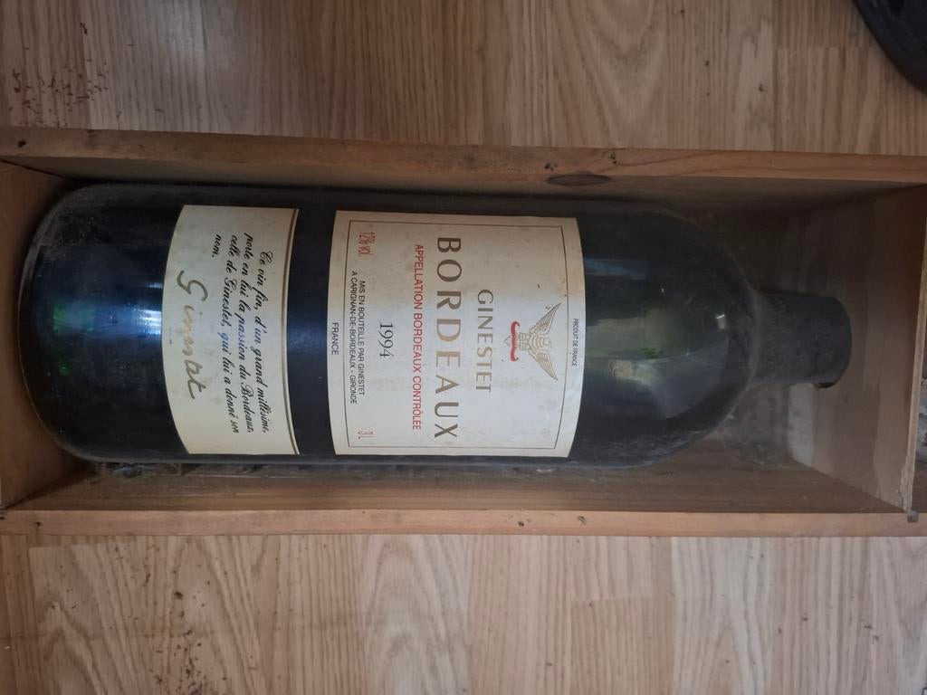 Vielle bouteille de vin., Collections, Enlèvement