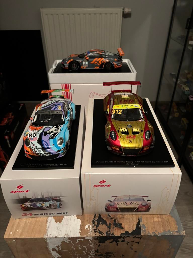 Porsche 911 GT 3. 1:18.  Spark, Hobby & Loisirs créatifs, Voitures miniatures | 1:18, Enlèvement ou Envoi, Comme neuf