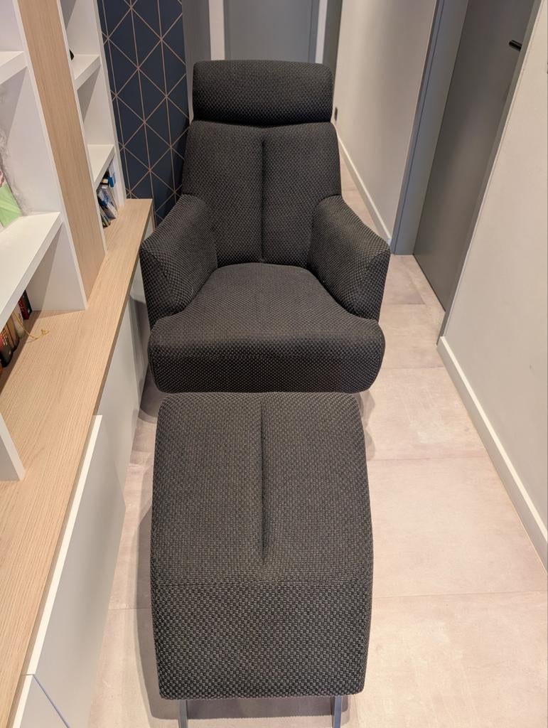 Zetel + poef / voetenbank, Enlèvement