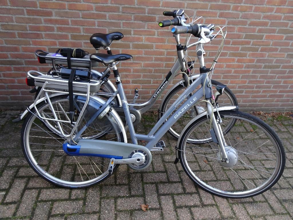 set licht gewicht gazelle e-bike,s met geteste accu,s, Fietsen en Brommers, Ophalen, Zo goed als nieuw, Gazelle, Versnellingen