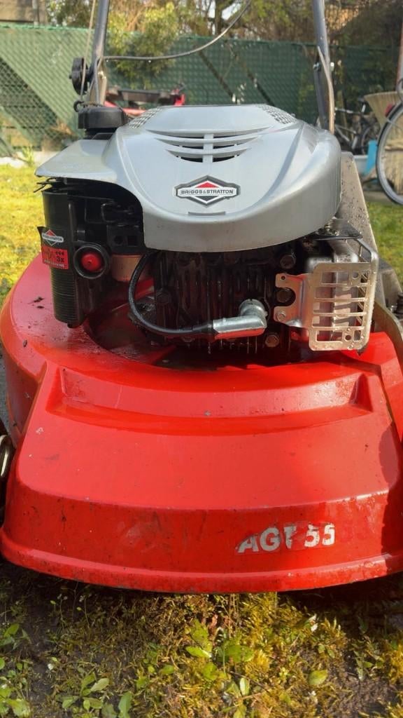 grasmachine geen zelftrekker, Tondeuses à gazon à essence, 40 à 49 cm, Enlèvement, Utilisé