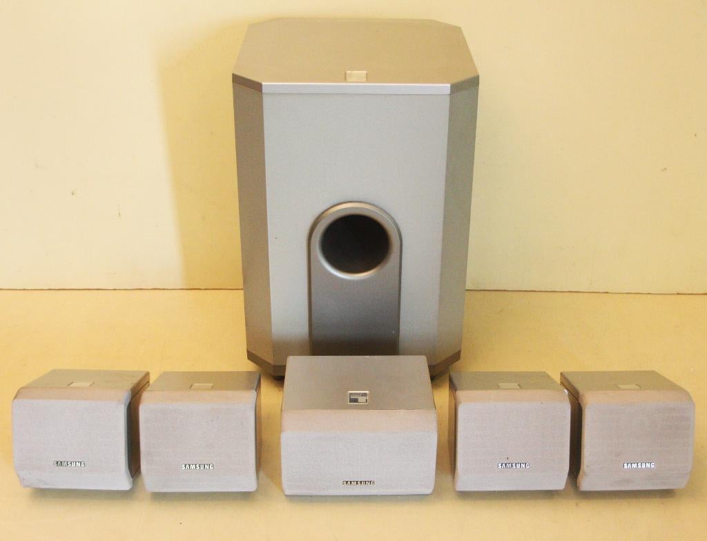 Complete Samsung Surround Speaker Set / 6 Luidsprekers, Audio, Tv en Foto, Luidsprekerboxen, Ophalen of Verzenden, Zo goed als nieuw
