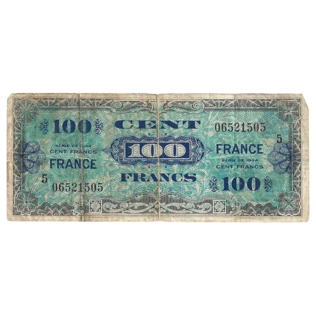 Francia - 100 Francs - 1944, Enlèvement ou Envoi, Autres, Autres types